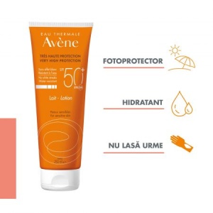 Avene Lotiune Protectie Solara SPF 50+, 100 ml - Img 2