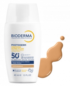 Bioderma Photoderm XDefense Ultra-Fluid SPF 50+ colorat, nuanta 03, 40 ml - Img 2