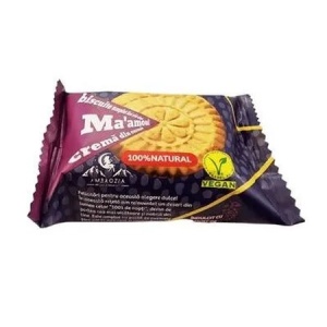 Biscuiti umpluti cu cremă de curmale Ma'Amoul, 60 g, Hiper Ambrozia