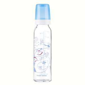 CANPOL Biberon Sticla +tetina silicon 240ml +12L 42/201