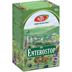 Ceai Enterostop D51, 50 g – Fares - Img 1