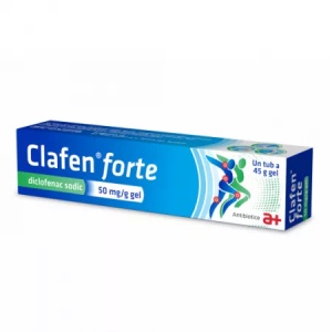 Clafen Forte, 50 mg/g gel, 45 g