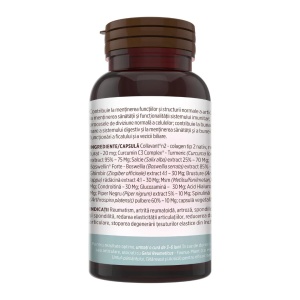 Colagenus capsule cu colagen tip II nativ, pentru articulatii, 60 capsule, Faunus Plant - Img 14