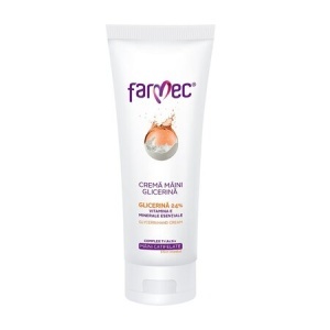 Cremă de mâini cu glicerină 24%, 150 ml, Farmec