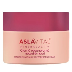 Crema regeneranta pentru netezirea ridurilor Mineralactiv, 50 ml, Aslavital - Img 4