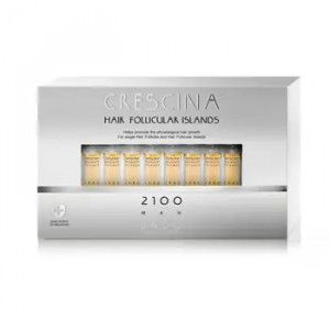 Crescina Follicular Islands 2100 Man, 20 fiole, Labo