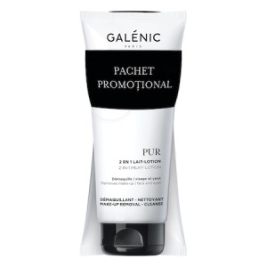 Demachiant 2 in 1 Galenic Pur, 2 x 200 ml Pachet Promotional