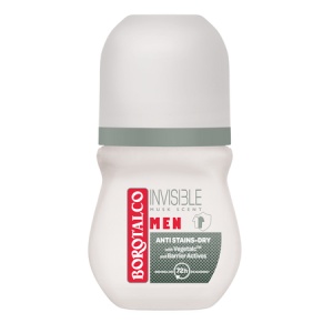 Deodorant Roll-On pentru Bărbați Invisible, 50 ml, Borotalco