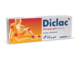 Diclac gel 50 mg/g, 100 g, Sandoz - Img 2