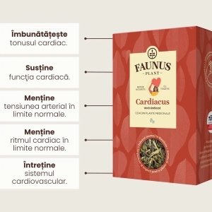 Faunus Ceai Cardiac, 90g - Img 3