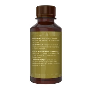 Faunus Tinctura de echinacea, extract hidroalcoolic, 200 ml - Img 4