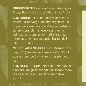 Faunus tinctura de lavanda, 200 ml - Img 7