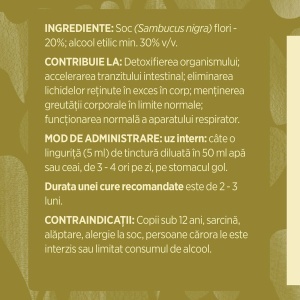 Faunus Tinctura de soc, extract hidroalcoolic, 200 ml - Img 7