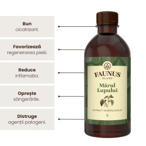 Faunus Tinctura Marul Lupului, 200 ml – pentru varice, eczeme, psoriazis - Img 6