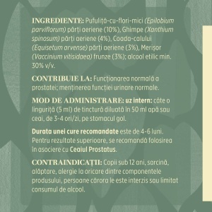 Faunus Tinctura Prostatus, 200 ml – pentru prostata si sistem urinar sanatos - Img 7
