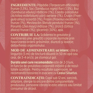 Faunus Tinctura Siluetus fara alcool, 200 ml – pentru slabire si detoxifiere - Img 7