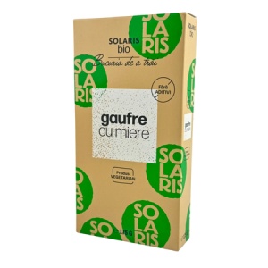 Gaufre Bio cu miere, 175 g, Solaris