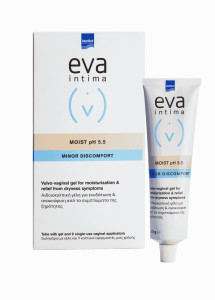 Gel vulvo-vaginal pentru uscaciune Eva Intima Moist pH 5.5, 9 aplicatoare vaginale - Img 2