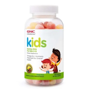 GNC Milestones Kids Gummy DHA – 120 jeleuri - Img 1