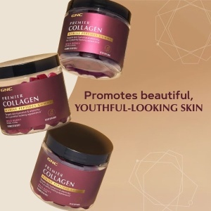 GNC Premier Collagen - Jeleuri cu colagen marin pentru piele si par, 90 bucati - Img 5
