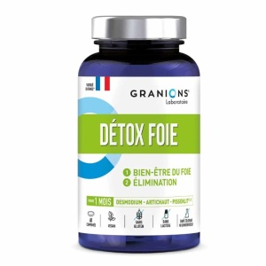 Granions Detox Ficat 1000 mg, 60 comprimate