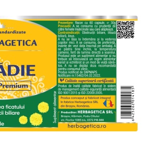 Herbagetica Papadie Extract, pachet 2 x 60 capsule - Img 3