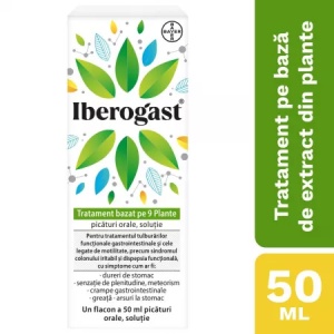 Iberogast, 50 ml picaturi orale, Bayer - Img 1