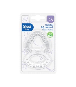 Inel dentitie din silicon moale - cod 858, Wee Baby - Img 3