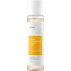 IUNIK Vitamin Hyaluronic Acid Toner revitalizant – hidratare si luminozitate, 200 ml