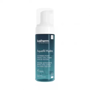 Ivatherm Aquafil Hydra spuma demachianta cu postbiotice si aloe, 160 ml