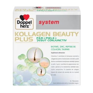 Kollagen System Beauty Plus Doppelherz – 10 flacoane - Img 1