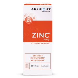 LGN Zinc Gluconat 15 mg 60 capsule, Granions - Img 1