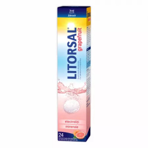 Litorsal Electroliti grapefruit 24 comprimate Zdrovit