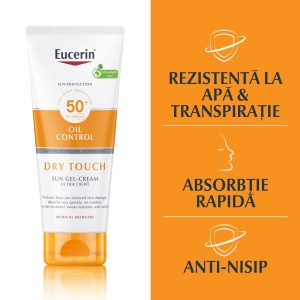 Loțiune de corp cu SPF 50+ Oil Control, 200 ml, Eucerin - Img 2
