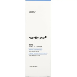 Medicube Zero Foam Cleanser, spumă de curățare pentru pori și sebum, 120 g - Img 2