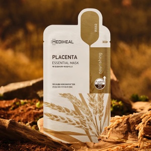 MEDIHEAL Placenta Essential Masca de fata 24 ml - Img 2