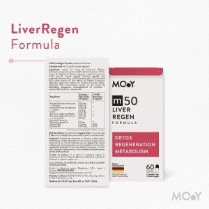 Molecules of Youth m50 LiverRegen Formula cu armurariu, anghinare, colina si vitamine B, 60 capsule - Img 5