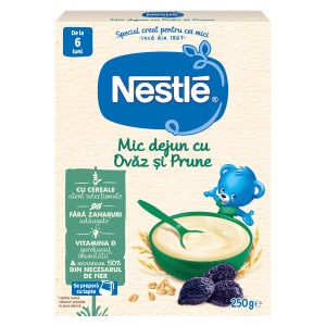 Nestle Ovaz si Prune, 250g – Mic dejun pentru bebelusi 6+ luni - Img 1
