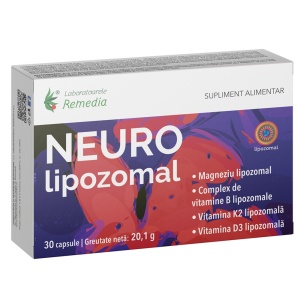 Neuro Lipozomal, 30 capsule, Laboratoarele Remedia