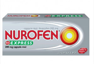 Nurofen Express, 200 mg, 20 capsule moi, Reckitt Benckiser