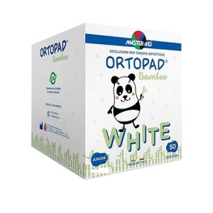 Ocluzor pentru copii Alb Regular Ortopad Master-Aid, 85x59 mm, 50 bucăți, Pietrasanta Pharma