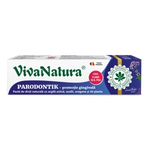 Pastă de dinți GennaDent Parodontik, 80 ml, Vivanatura