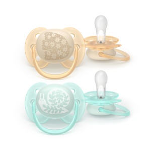 Philips Avent Ultra Soft Suzete Forest Friends, 0-6 luni, 2 bucăți - Img 2