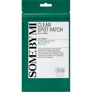 Plasturi hidrocoloizi pentru imperfecțiuni Clear Spot Patch, 18 bucăți, SOME BY MI