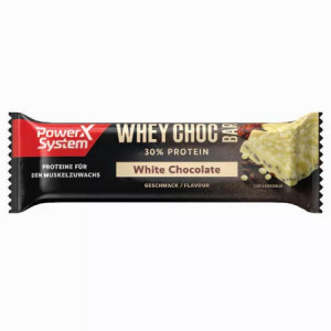 POWER SYSTEM Baton proteic 30% ciocolata alba, 50g