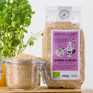 Republica BIO Quinoa alba ecologica, fara gluten, 500 g - Img 3