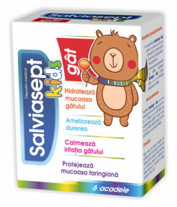 Salviasept Kids Gat 6 acadele – Zdrovit