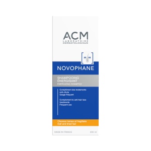 Sampon energizant pentru par fragil Novophane, 200 ml, ACM - Img 2
