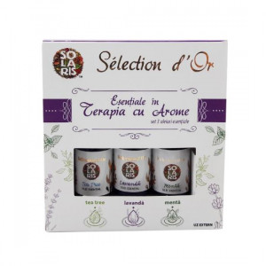 SOLARIS SET Ulei Tea tree+lavanda+menta 3x5ml