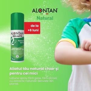 Spray Alontan Natural impotriva insectelor, 75 ml - Img 2